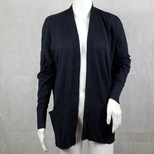ANN TAYLOR Dark Navy Blue Cardigan